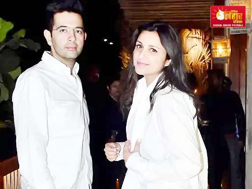 Parineeti Chopra and Raghav Chadha 