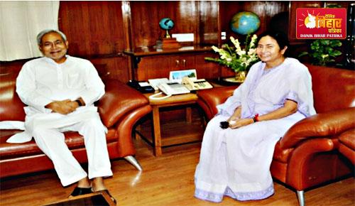 Nitish Meeting With Mamta