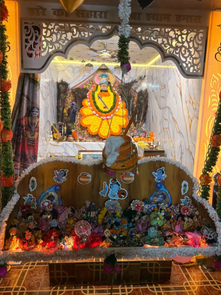 श्री श्याम हरि मंदिर में श्री कृष्ण छठी उत्सव धूमधाम से संपन्न