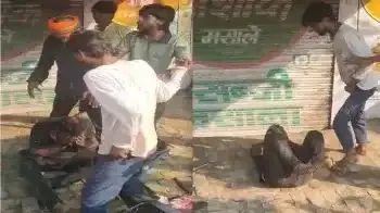 प्रतिबंधित मीट ले जाने के आरोप में बिरयानी विक्रेता से मारपीट, तीन नामजद; मांस की जांच जारी