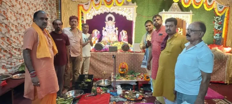 श्री लक्ष्मी नारायण मारवाड़ी ठाकुरबाड़ी में पांच दिवसीय गणेश महोत्सव की हुई शुरुआत
