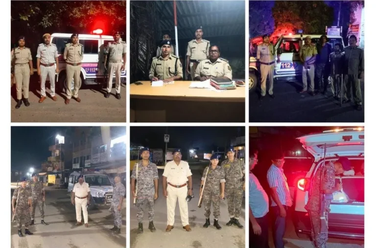 BANKA NEWS: चौक-चौराहों से प्रमुख मार्गों तक पुलिस की सघन निगरानी