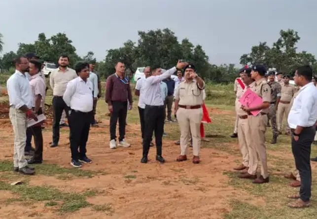 BOUNSI NEWS: सीएम के संभावित दौरे से पहले मरचून मैदान में तैयारियां तेज