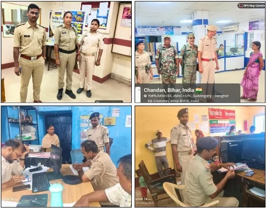 BANKA NEWS: बैंक परिसरों की सुरक्षा जांच में जुटी बांका पुलिस, संदिग्धों पर रखी नजर