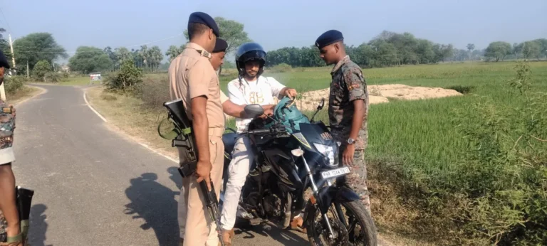 BANKA NEWS: बांका में सुरक्षा को लेकर पुलिस का सघन वाहन जांच अभियान